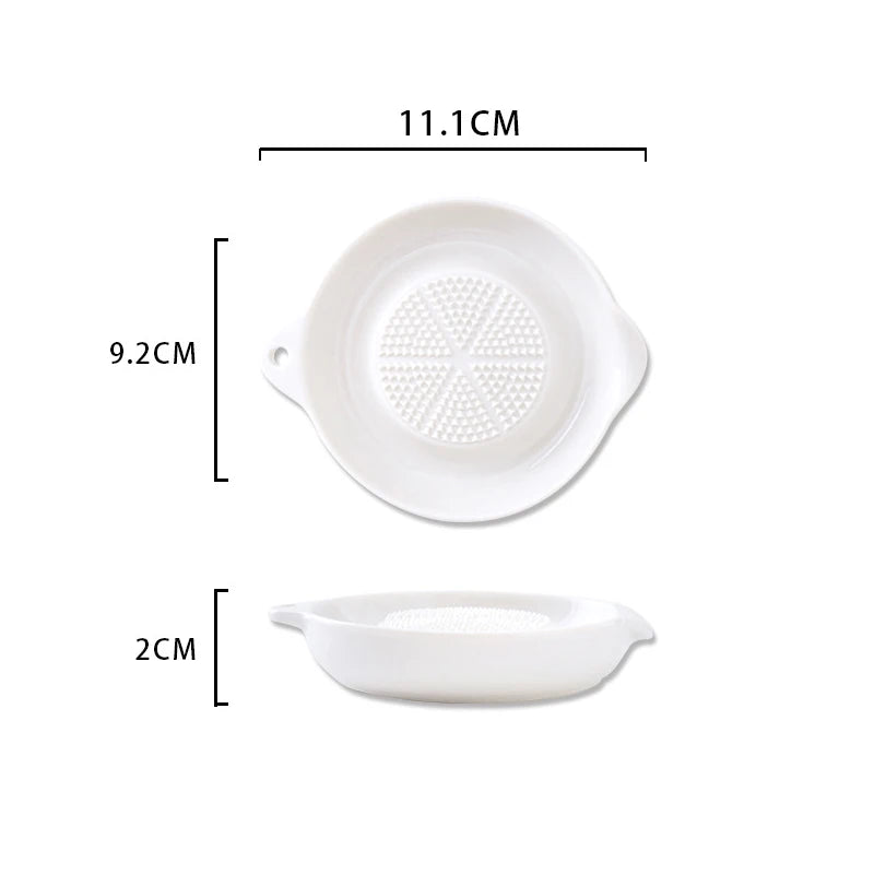 TinyHacks™ Ceramic Grater Plate