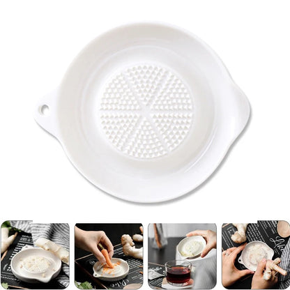 TinyHacks™ Ceramic Grater Plate